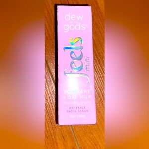 Dew of the Gods FEELS Dry Erase MICRODERM FACE SCRUB New Full Size 3.52oz NEW
